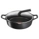 Kastrull med lock Tefal E2497244 Svart  28 cm