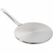 Stekpanna fr Crpes Baumalu   Silvrig Metall Rostfritt stl  2