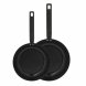Stekpanna Menastyl Aluminium  24 cm  28 cm (2 antal)
