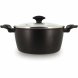 Kastrull Menastyl � 24 cm Svart