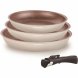 Set med stekpannor Arthur Martin Beige Krm Aluminium 4 Delar (3