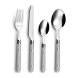 Bestickset Amefa Saxo 16 Delar Metall Dvobarvna 6 antal (25 cm)