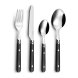 Bestickset Amefa Saxo Metall Dvobarvna 16 Delar (25 cm)