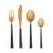 Bestick Atmosphera Jungle Edition Gyllene Rostfritt stl (16 Del