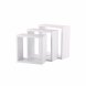 Hyllor 5five Simply Smart Vit Tr MDF Kuber 3 Delar