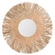Vggspegel Atmosphera Jungly Rund Naturell Rusar ( 80 cm)