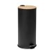 Soptunna 5five Simply Smart Baltik Svart Bambu 30 L
