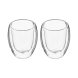 Set med kaffekoppar Secret de Gourmet Transparent Glas 70 ml