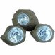 Solcellslampa Lumisky ROCKY BROWN Gr (3 antal) (3 Delar)