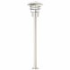 Solcellslampa Brilliant Terrence Transparent Silvrig 60 W