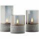 LED Ljus Brilliant Gr Metall 3 antal