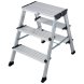 Hopfllbar stege Krause 126030 Silvrig Aluminium
