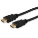 Kabel HDMI Equip 119350 1,8 m Svart Gyllene