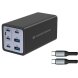 Vggladdare Conceptronic 120551003101 Svart 200 W (1 antal)