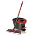 Mop with Bucket Vileda Ultramax Svart Rd Plast Fibrer