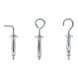 Set med krokar, gonbultar och hngare Rapid  8 x 32 mm Metall