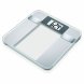 Digital Badrumsvg Beurer 760.30 Silver Glas