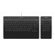 Bluetooth Tangentbord 3Dconnexion Keyboard Pro Svart QWERTZ