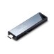 USB-minne Adata ELITE UE800 2 TB Silvrig