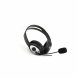 Hrlurar med Mikrofon CoolBox COO-AUM-01 Svart Silvrig