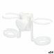 Strandparasoll med mugghllare Aktive 23 x 12 x 8 cm (24 antal)