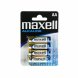Alkaliska Batterier Maxell