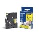 Original Blckpatron Brother TZE621 Gul Svart/Gul 9 mm