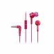Hrlurar med Mikrofon Panasonic RPTCM105 PK in-ear Rosa (1 antal