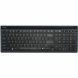 Tangentbord Kensington Advance Fit AZERTY Svart Svart matt Frans