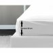 Underlakan Lovely Home Vit Dubbelsng 140 x 190 cm