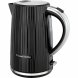 Vattenkokare Russell Hobbs Svart Rostfritt st�l Plast 2400 W 1,7