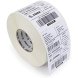 Etiketter p rulle Zebra 880154-025 Vit
