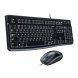 Tangentbord med optisk mus Logitech 920-002550 USB Svart Qwerty