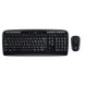 Tangentbord och Mus Logitech Wireless Combo MK330 Svart Qwerty U