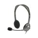 H�rlurar med Mikrofon Logitech 981-000593 Gr�