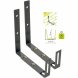 Blomldshllare Garden ID Wall Hook Svart