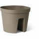 Sjlvvattnande blomkruka Garden ID Beige-brun (taupe)