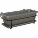 Kruka Artevasi Venezia 50 x 19,5 x 16,3 cm Antracitgr polyprope
