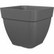 Kruka Artevasi Antracitgr Plast 37 x 37 cm