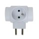 Plugg adapter Esperanza ELK302W 3 Plug
