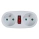 Plugg adapter Esperanza ELK306W 2 Plug