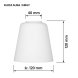 Inbyggt spotlight Activejet AJE-ALMA 3P 120 W 40 W