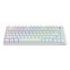 Tangentbord Savio PHENIX WHITE GAT RED Vit