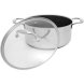 Gryta med lock Kohersen 71104 Silvrig Rostfritt stl Aluminium 
