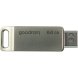 USB-minne GoodRam ODA3-0640S0R11 Silvrig 64 GB