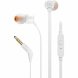Hrlurar med Mikrofon JBL JBLT160WHT Vit