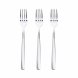 Set med dessertgafflar San Ignacio Root SG7780 Rostfritt stl Ma