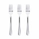 Set med dessertgafflar San Ignacio Natur SG7781 Rostfritt stl S