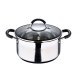 Kastrull med lock Masterpro foodies bgmp-1502-bk Rostfritt stl