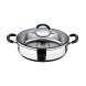 Kastrull med lock Masterpro Rostfritt stl AISI 304 (3,8 L) 28 x